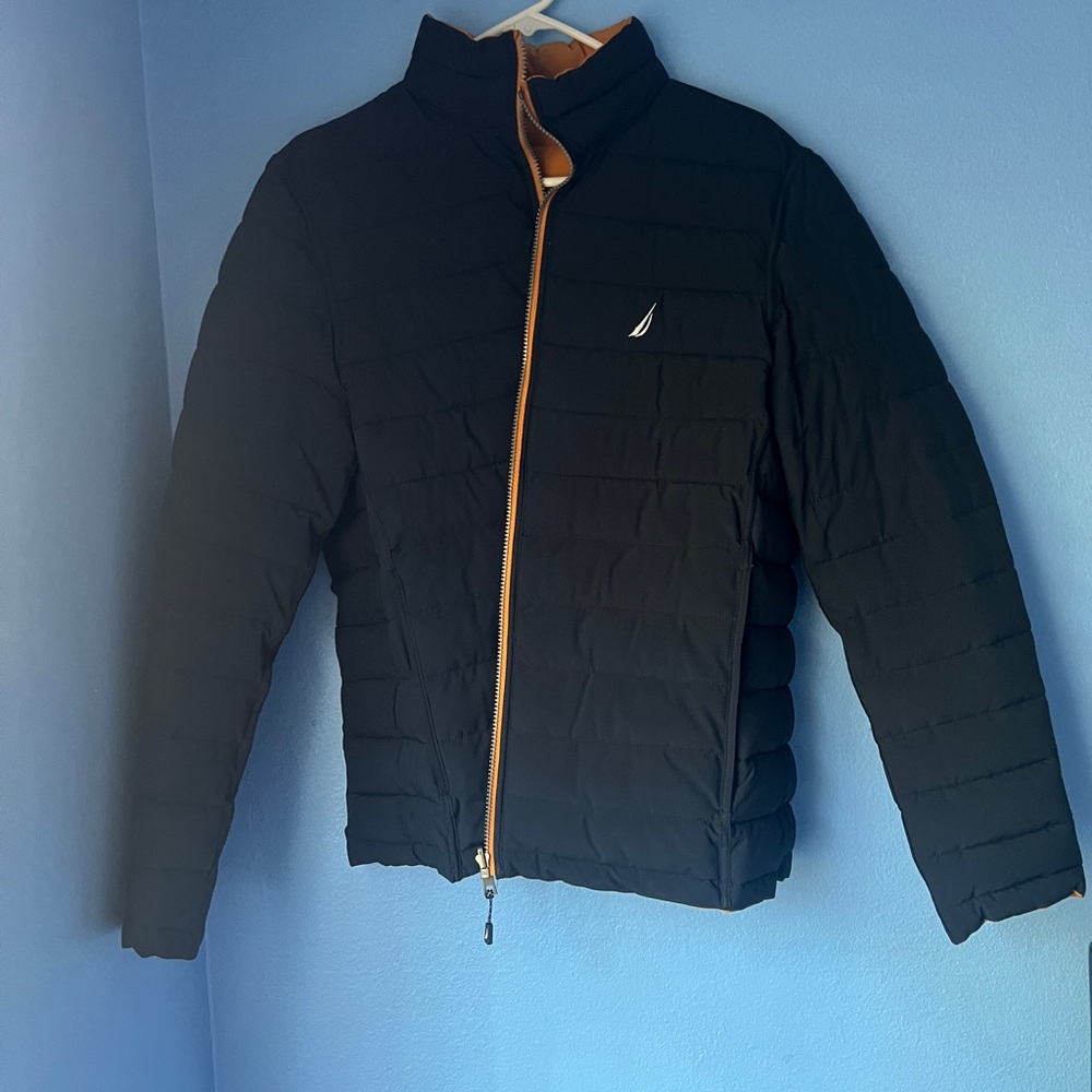 NWOT-Nautica Men's Reversible Puffer Jacket